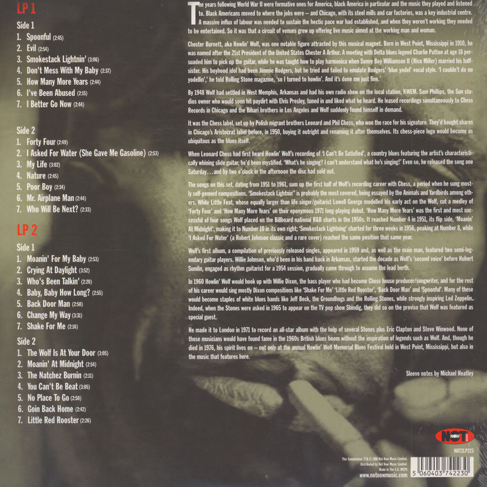 [46945] Howlin' Wolf - Blues From Hell (2LP)