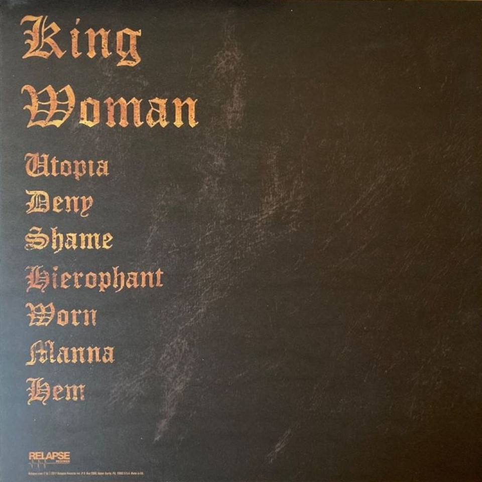 [57880] King Woman - Created In The Image Of Suffering (LP | Beer with Splatter)