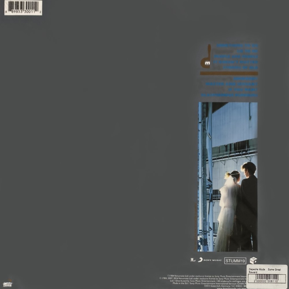 [8110] Depeche Mode - Some Great Reward (LP)