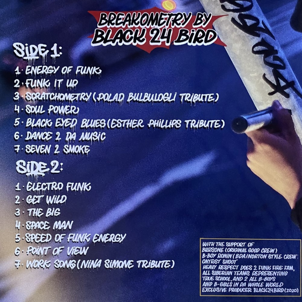 [69234] Black24Bird - Breakometry (LP)