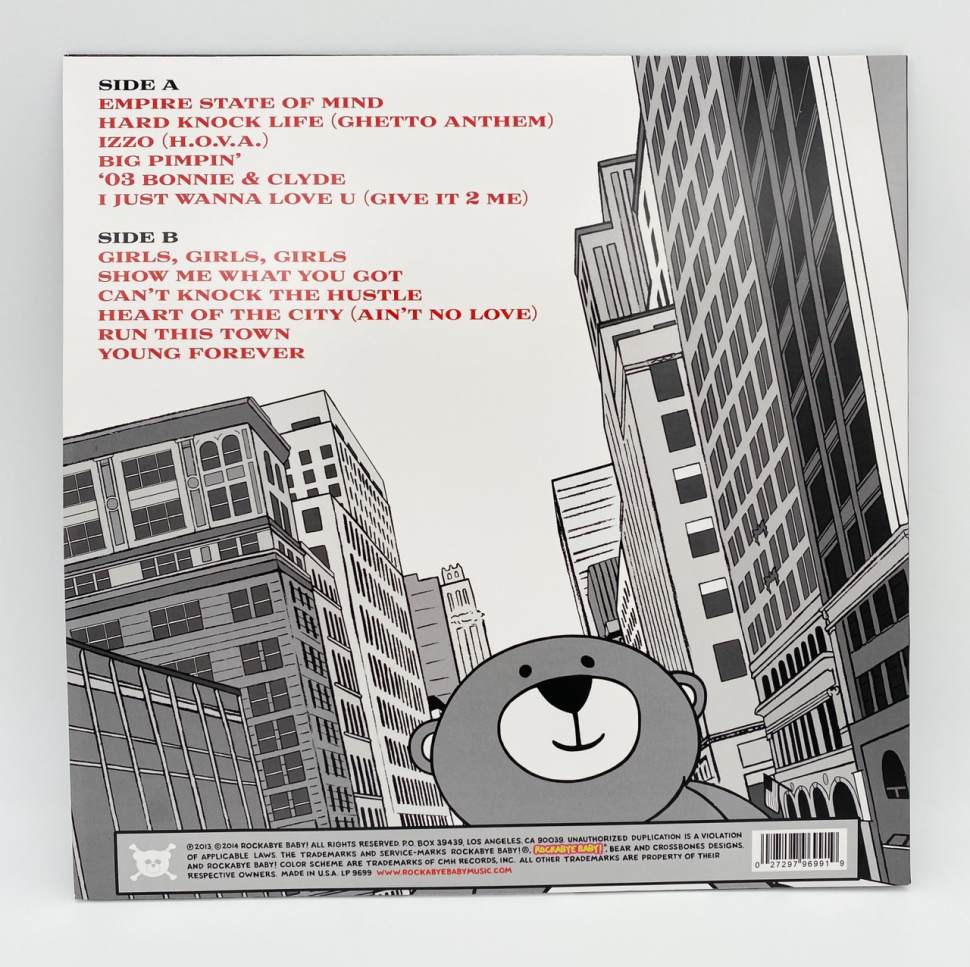 [20518] Rockabye Baby! - Lullaby Renditions Of Jay Z (LP | White)