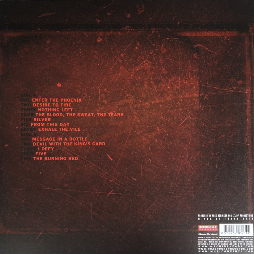 [2965] Machine Head - Burning Red (LP)