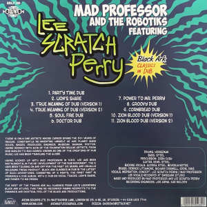 [3023] Mad Professor And The Robotiks Featuring Lee Scratch Perry - Black Ark Classics in Dub (LP)