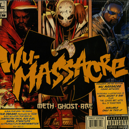 [23519] Meth • Ghost • Rae - Wu-Massacre (LP)