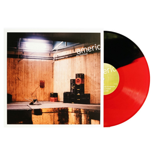 [32757] American Football - American Football (12"  Single Sided | Half Red / Half Black)