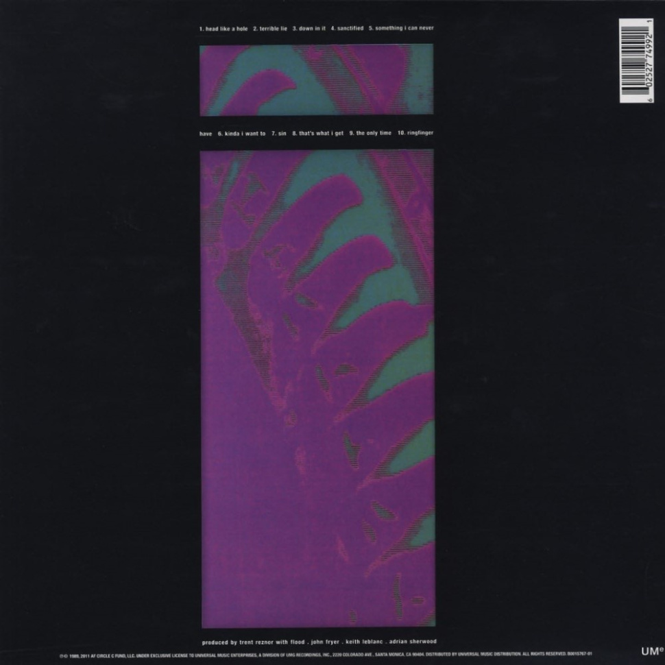 [3726] Nine Inch Nails - Pretty Hate Machine (LP)