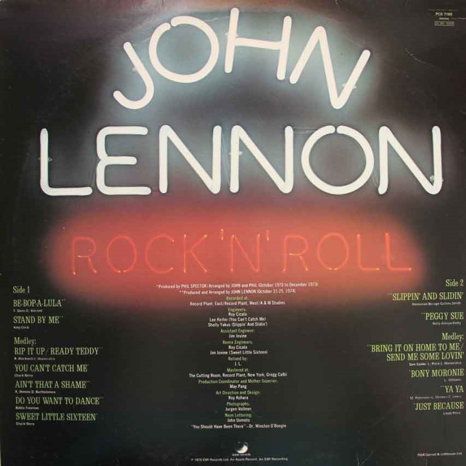 [9971] John Lennon - Rock And Roll (LP)