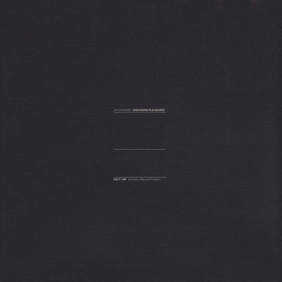 [10090] Joy Division - Unknown Pleasures (LP)