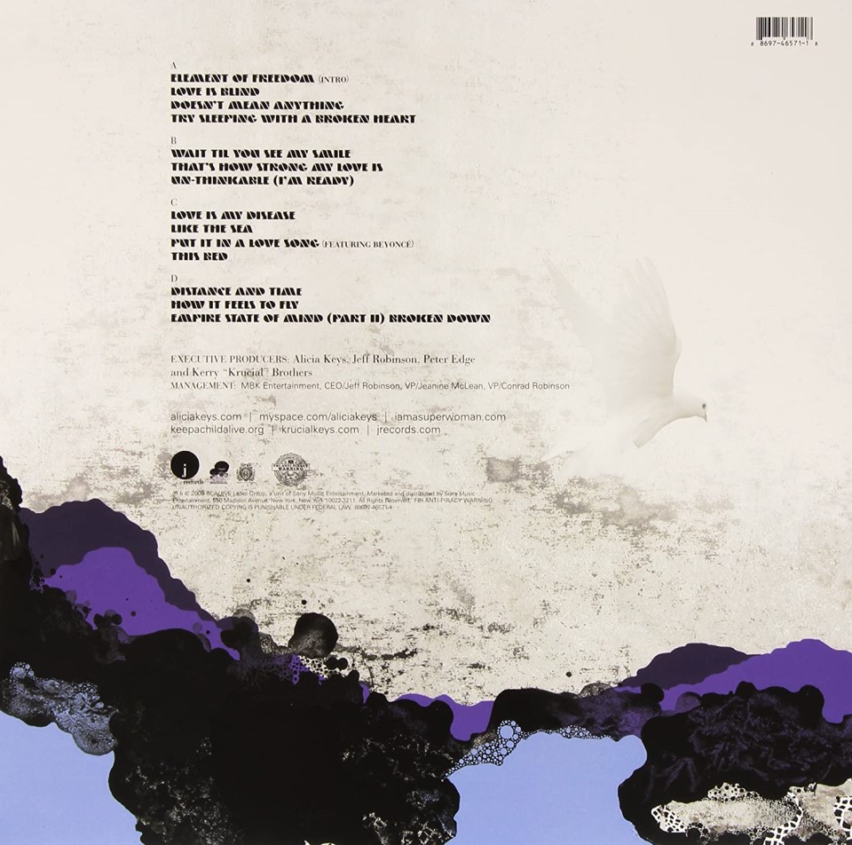 [47713] Alicia Keys - The Element Of Freedom (2LP | Lilac)
