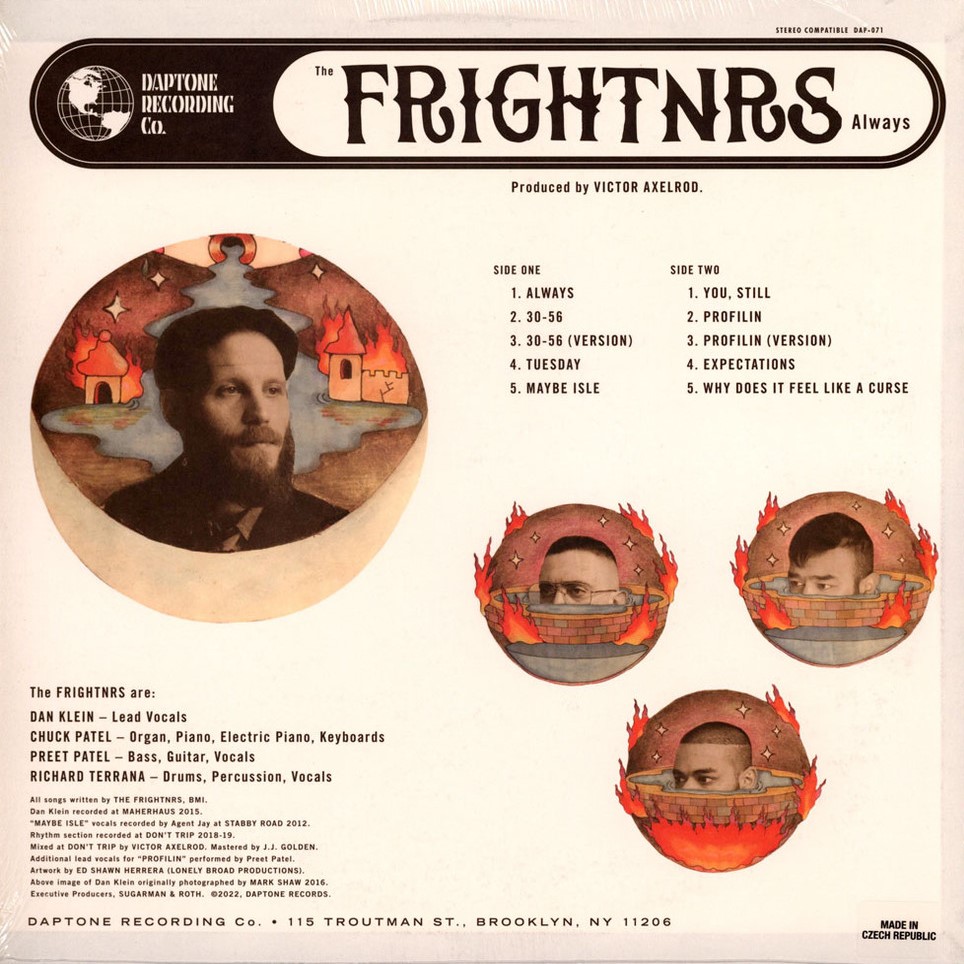 [68282] The Frightnrs - Always (LP | Red with Blue Splatter)
