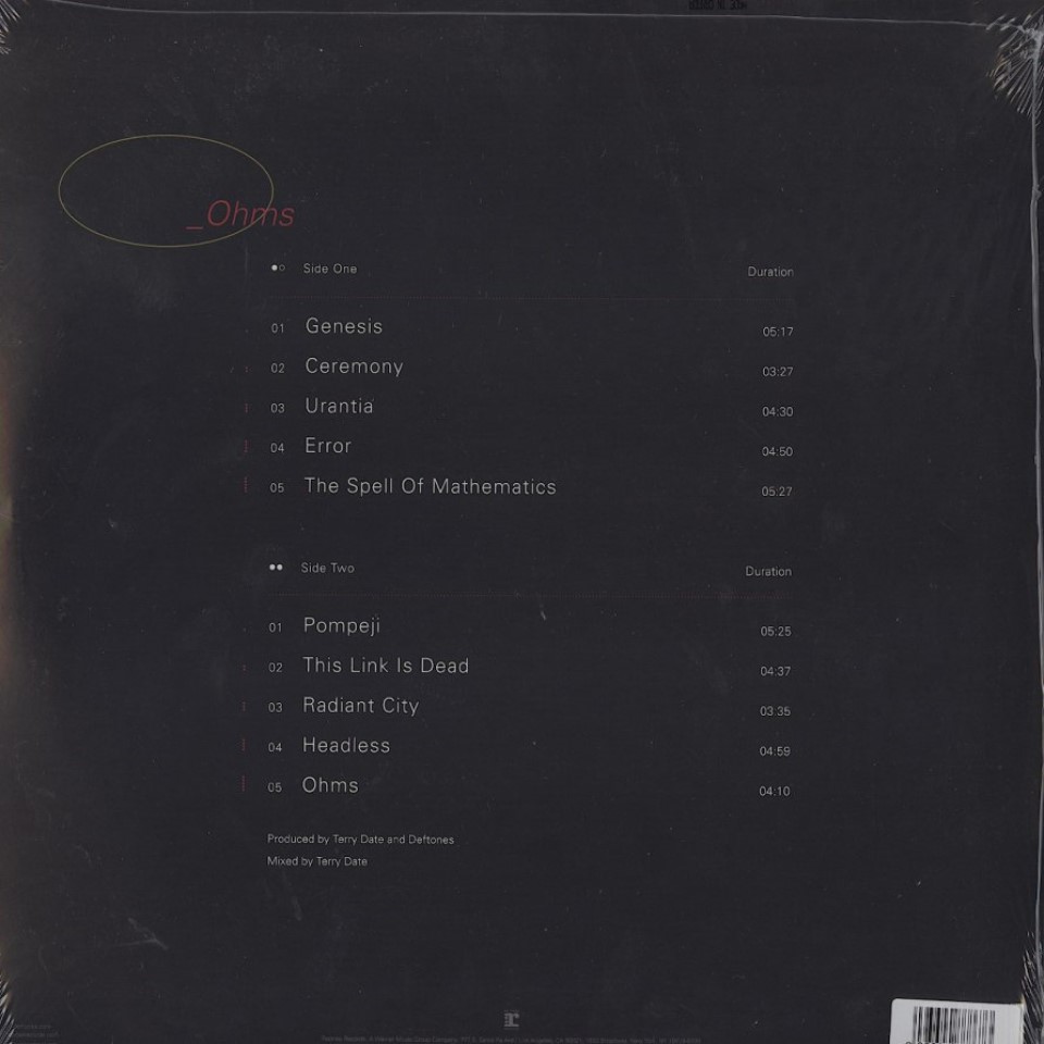 [34386] Deftones - Ohms (LP | Gold)