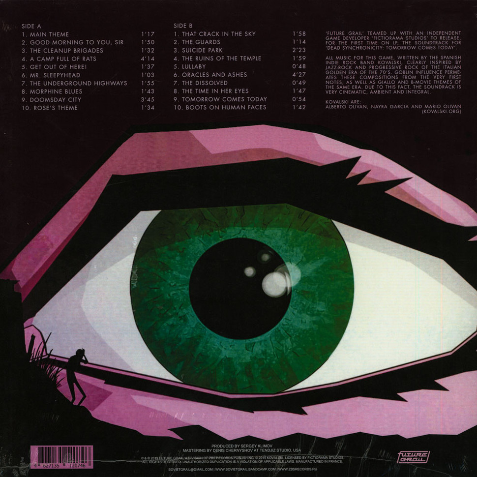 [22444] Kovalski - Dead Synchronicity OST (LP)