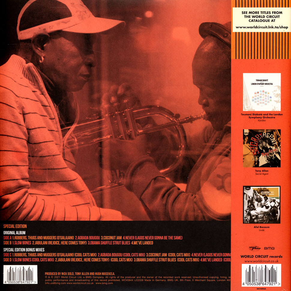 [71381] Tony Allen - Rejoice (2LP)