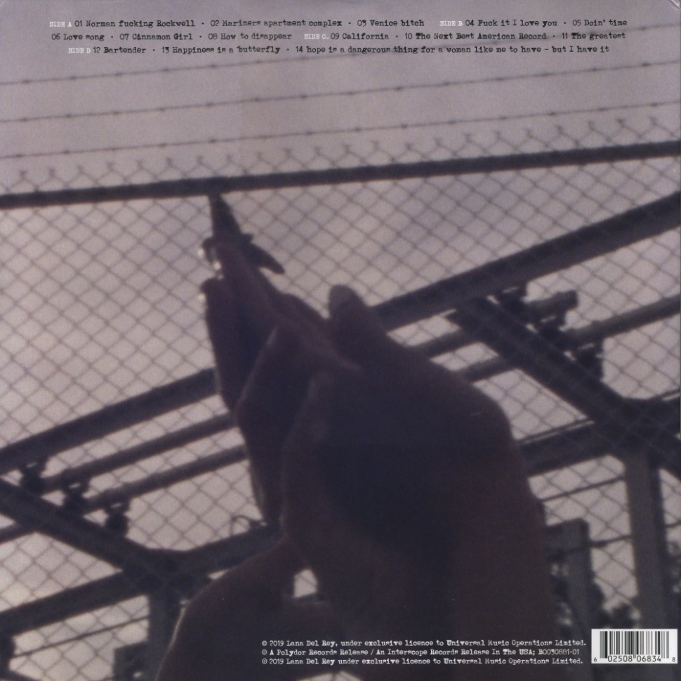 [24646] Lana Del Rey - Norman Fucking Rockwell! (2LP)