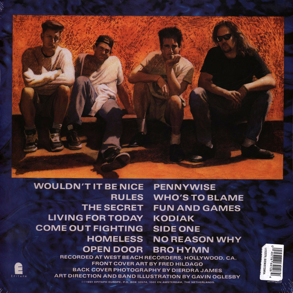[68466] Pennywise - Pennywise (LP | Blue With Black Splatter)