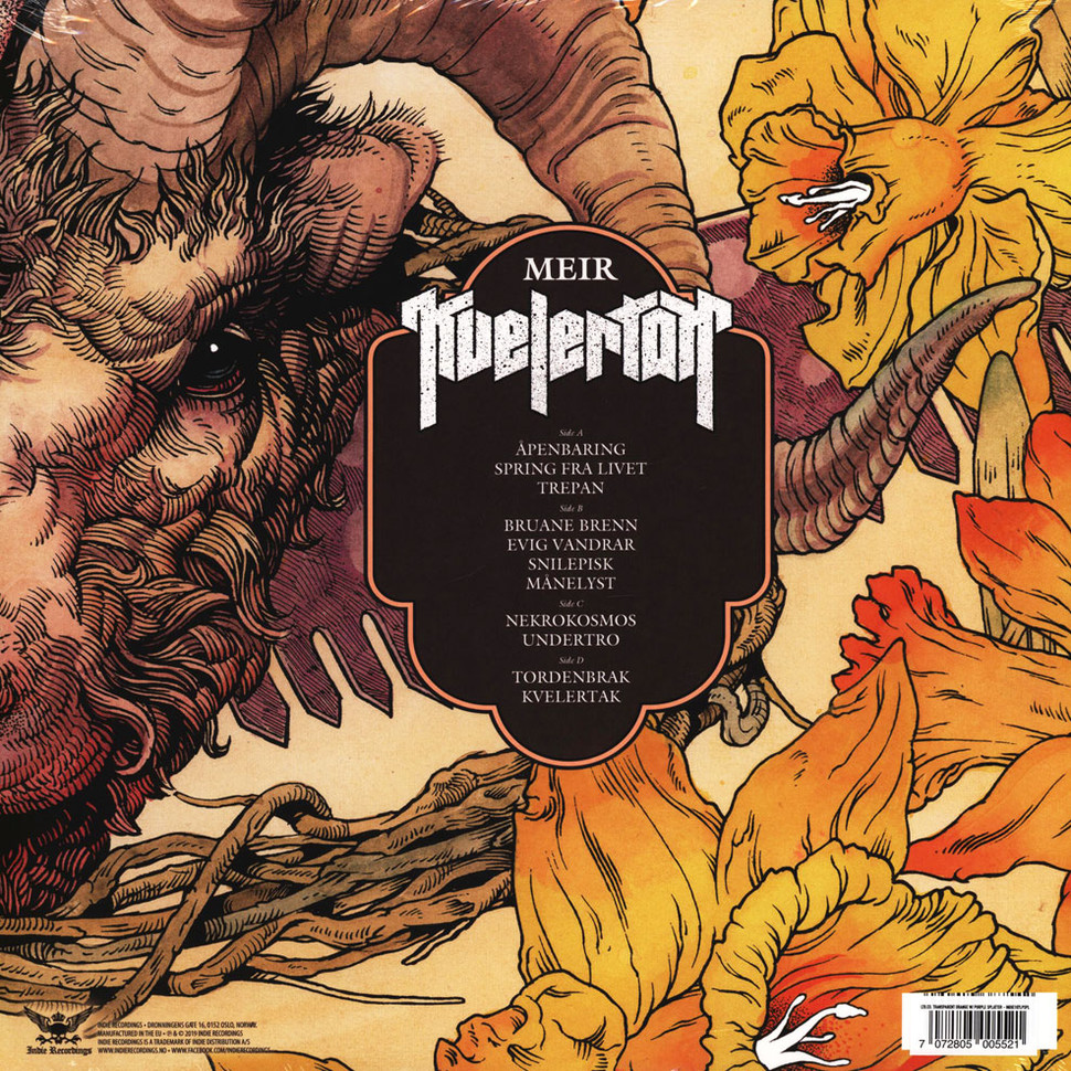 [49243] Kvelertak - Meir (2LP | Orange w/ Purple Splatter)