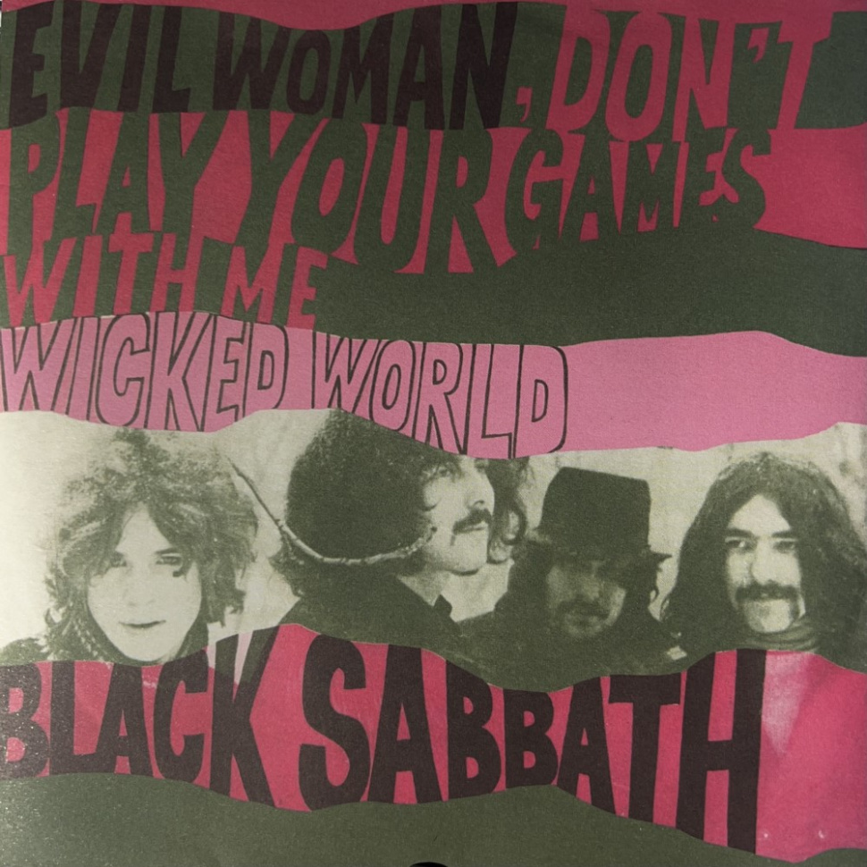 [29191] Black Sabbath - Evil Woman / Wicked World (7")