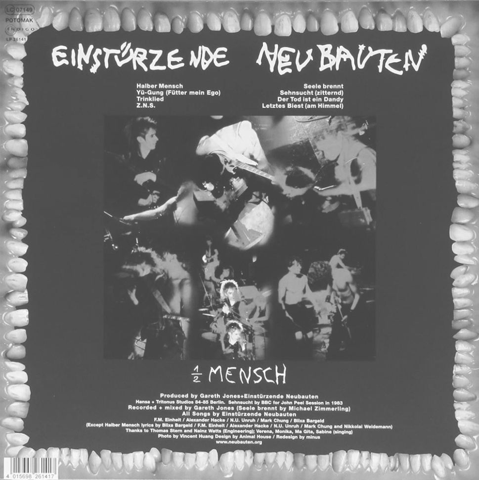 [1753] Einsturzende Neubauten - Halber Mensch (LP)