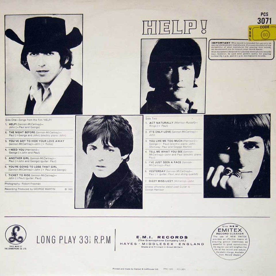 [22512] The Beatles - Help! (LP)