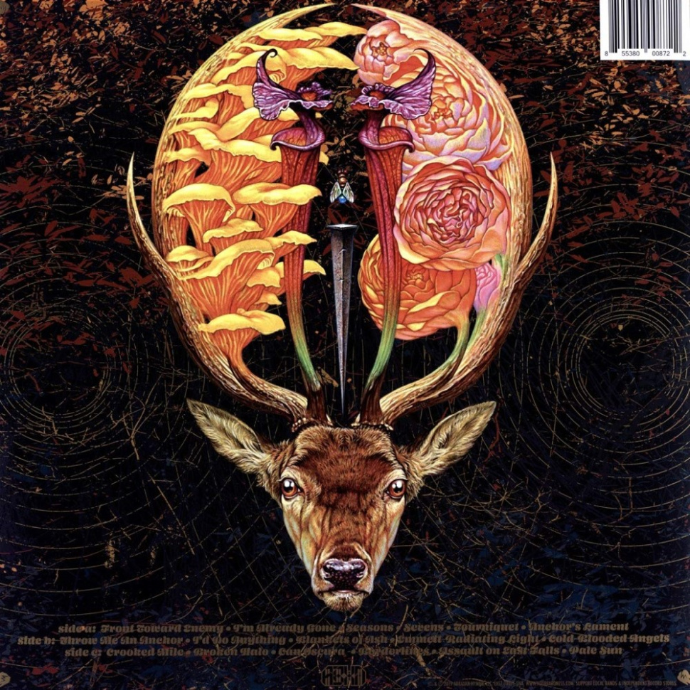 [23977] Baroness - Gold & Grey (2LP + Single Sided, Etched | Red & Blue)