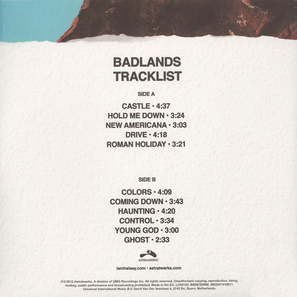 [47607] Halsey - Badlands (LP | Blue)