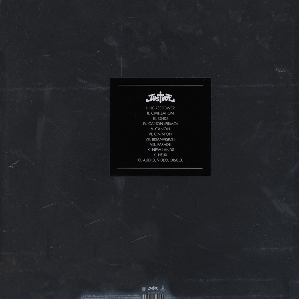 [27463] Justice - Audio, Video, Disco. (2LP + CD)