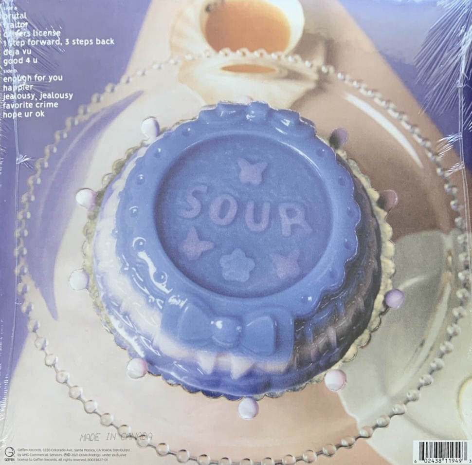 [69586] Olivia Rodrigo - Sour (LP | Blue Neon Translucent)