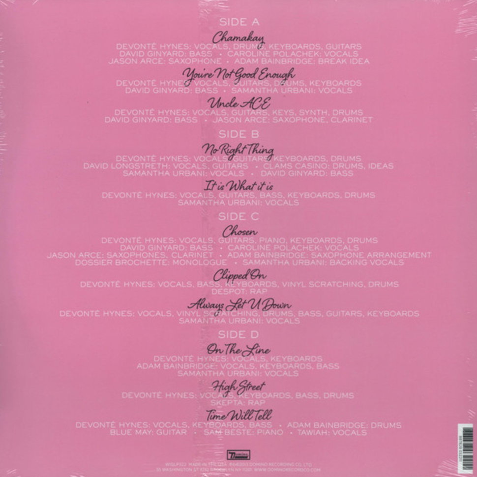 [6789] Blood Orange - Cupid Deluxe (2LP)