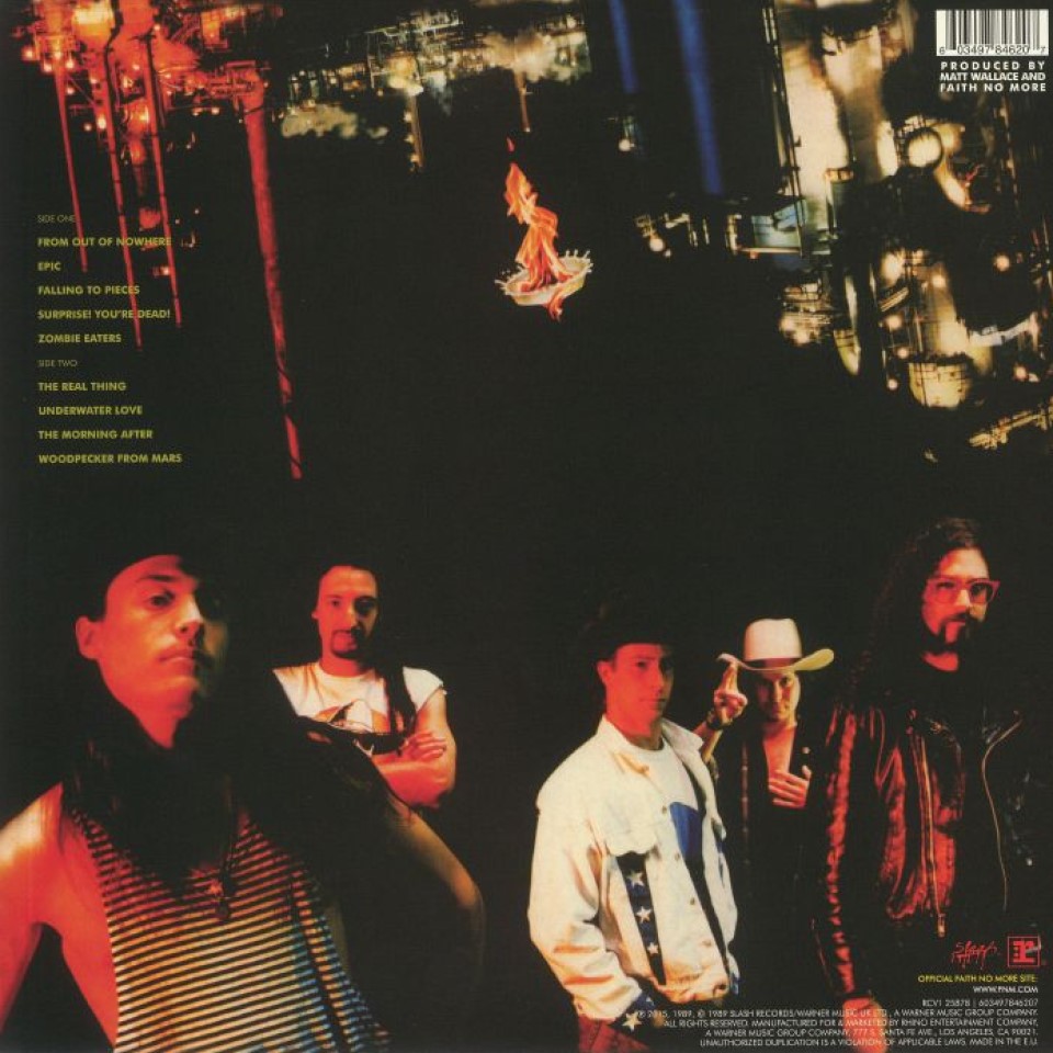 [34379] Faith No More - The Real Thing (LP | Yellow)