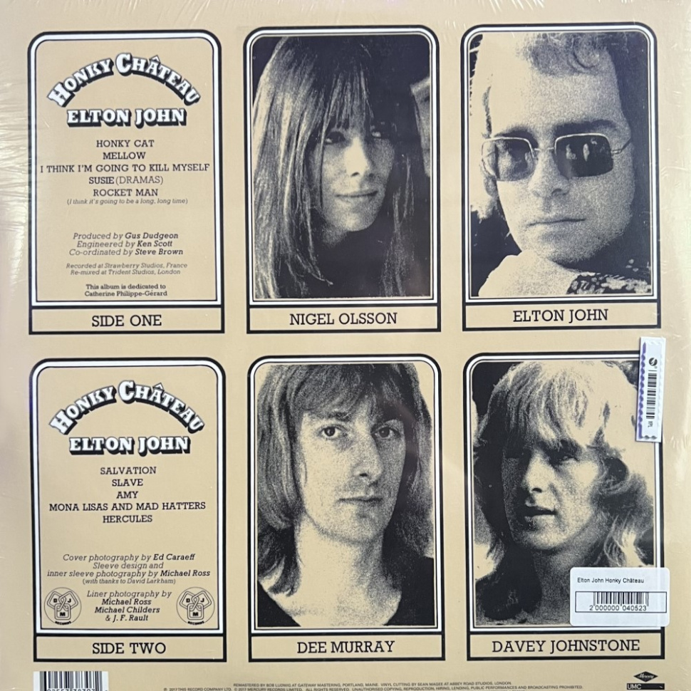 [40523] Elton John - Honky Château (LP)
