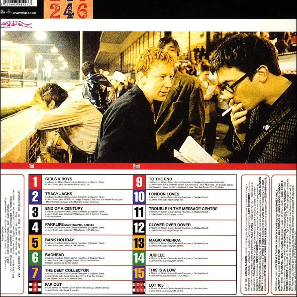 [541] Blur - Parklife (2LP)
