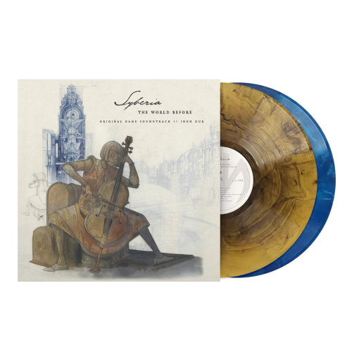 [68619] OST - Syberia: The World Before (Video Game Soundtrack) (2LP | Brown Translucent With Black Smoke / Blue With White/L...