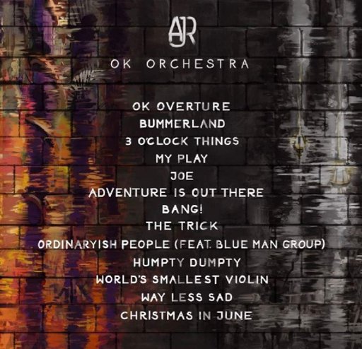 [50119] AJR - OK Orchestra (LP)