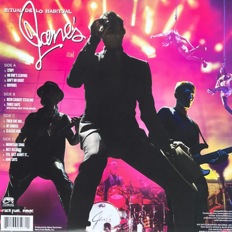 [9841] Jane's Addiction - Alive At Twenty-Five (2LP | White)