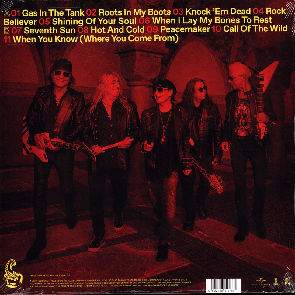 [66875] Scorpions - Rock Believer (LP)