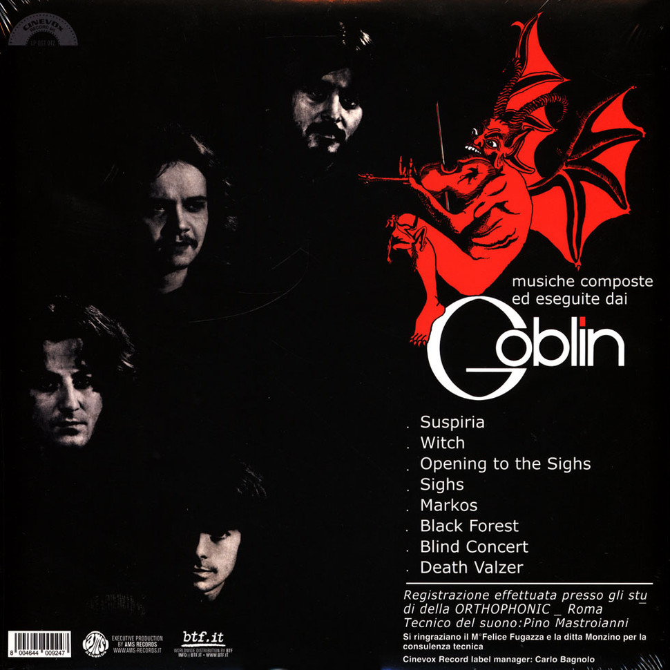 [72005] OST - Suspiria (LP | Clear purple)