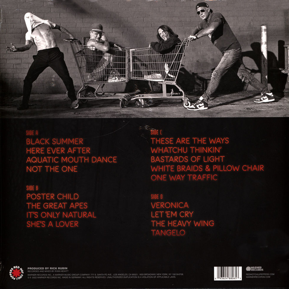 [60804] Red Hot Chili Peppers - Unlimited Love (2LP)