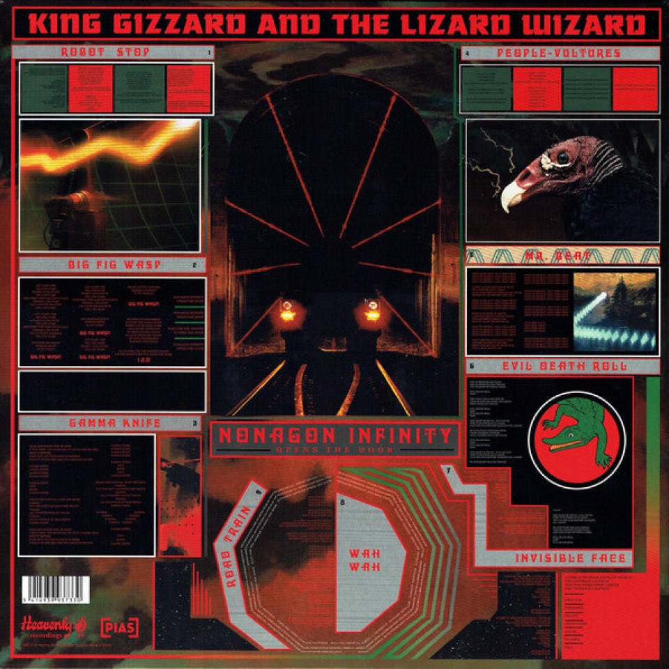 [40233] King Gizzard And The Lizard Wizard - Nonagon Infinity (LP)