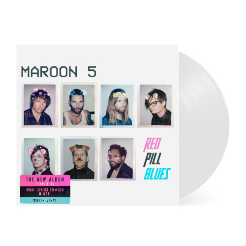[60705] Maroon 5 - Red Pill Blues (LP | White)