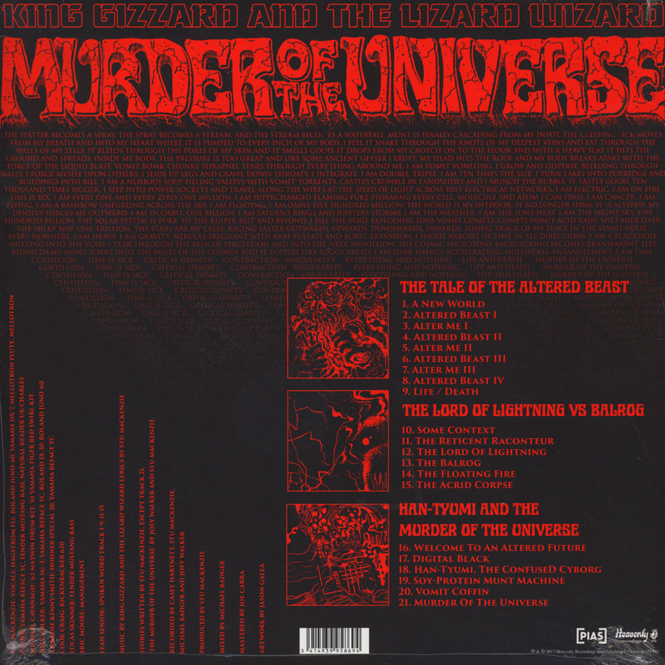 [43487] King Gizzard And The Lizard Wizard - Murder Of The Universe (LP)