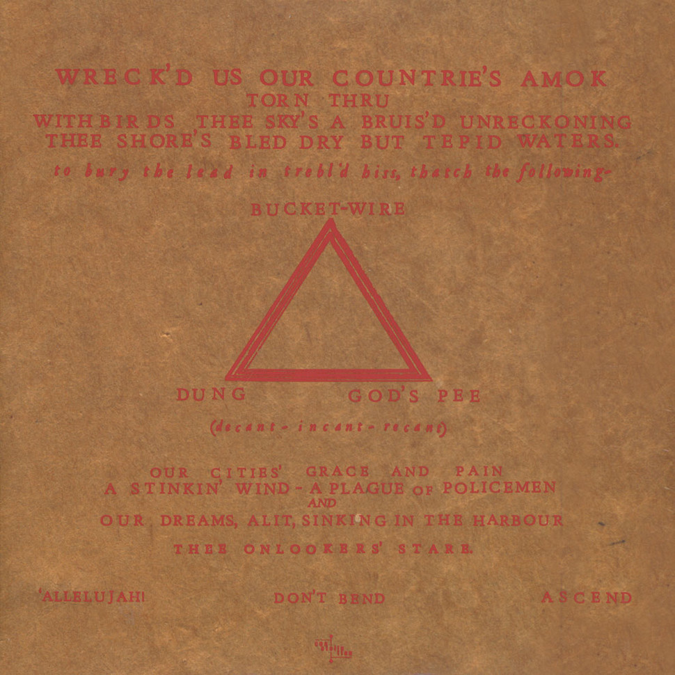 [33174] Godspeed You Black Emperor! - 'Allelujah! Don't Bend Ascend (LP + 7'')