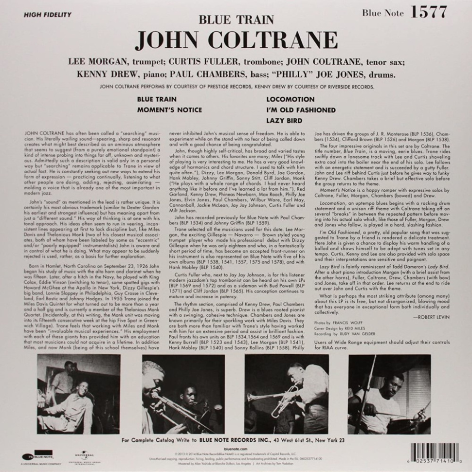 [43142] John Coltrane - Blue Train (LP)