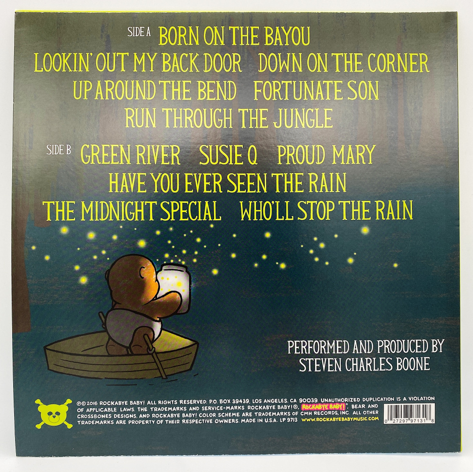 [25452] Rockabye Baby! - Lullaby Renditions Of Creedence Clearwater Revival (LP | Yellow)