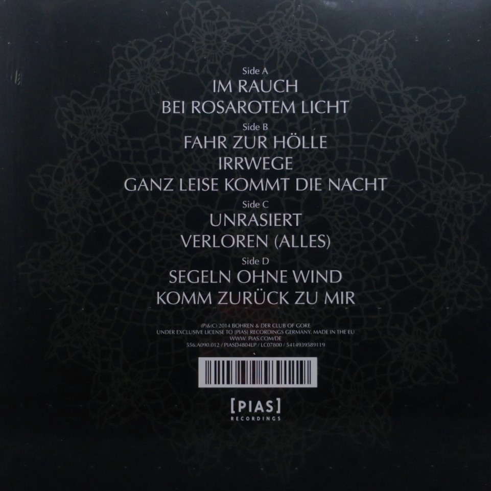 [39497] Bohren & Der Club Of Gore - Piano Nights (2LP)