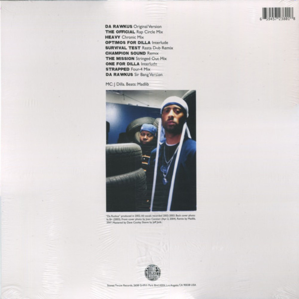 [59150] Jaylib (J Dilla & Madlib) - Champion Sound: The Remix (LP)