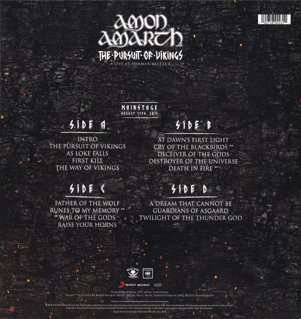[42244] Amon Amarth - The Pursuit Of Vikings (2LP)