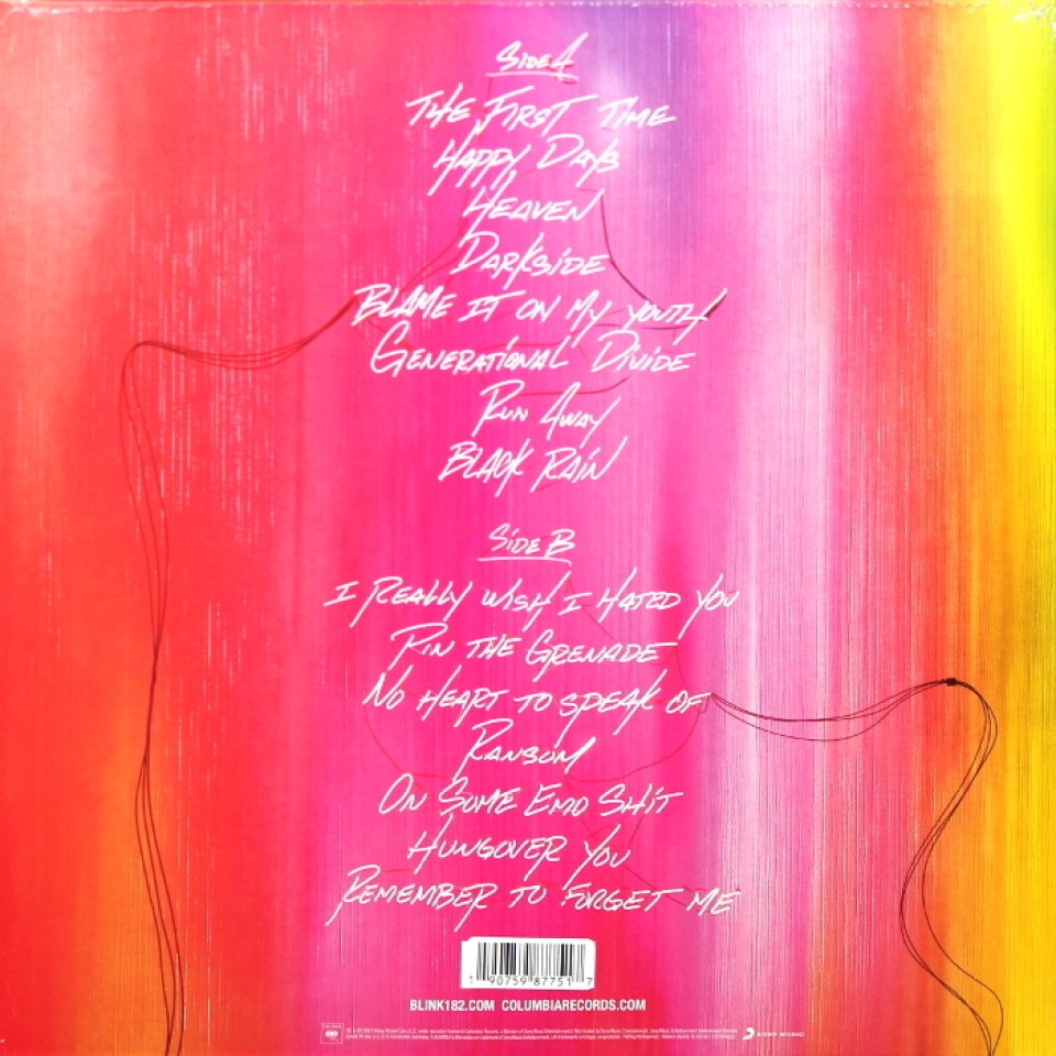 [24363] Blink-182 - Nine (LP | Neon Magenta)