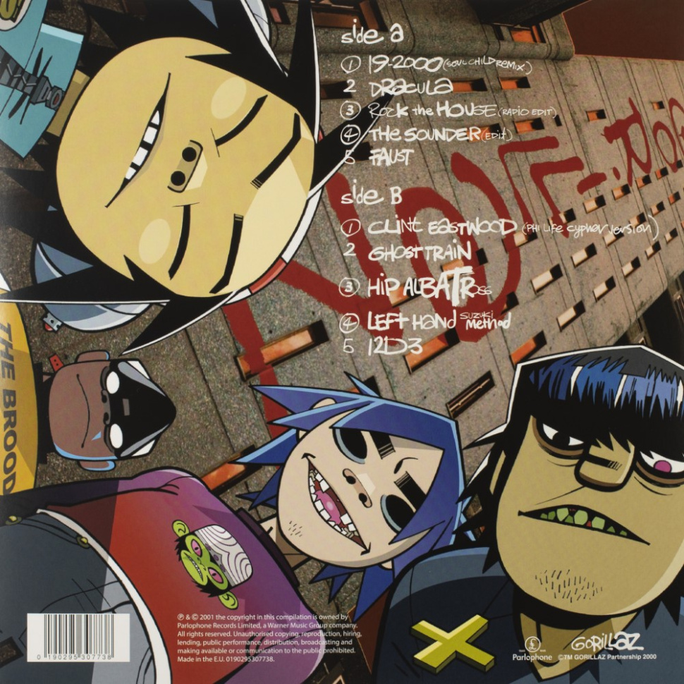 [32665] Gorillaz - G Sides (LP)