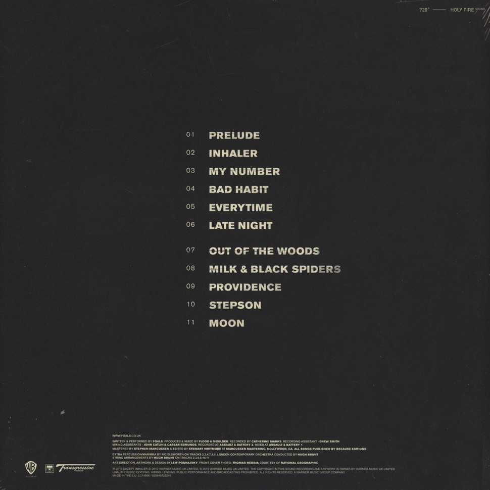 [30067] Foals - Holy Fire (LP)