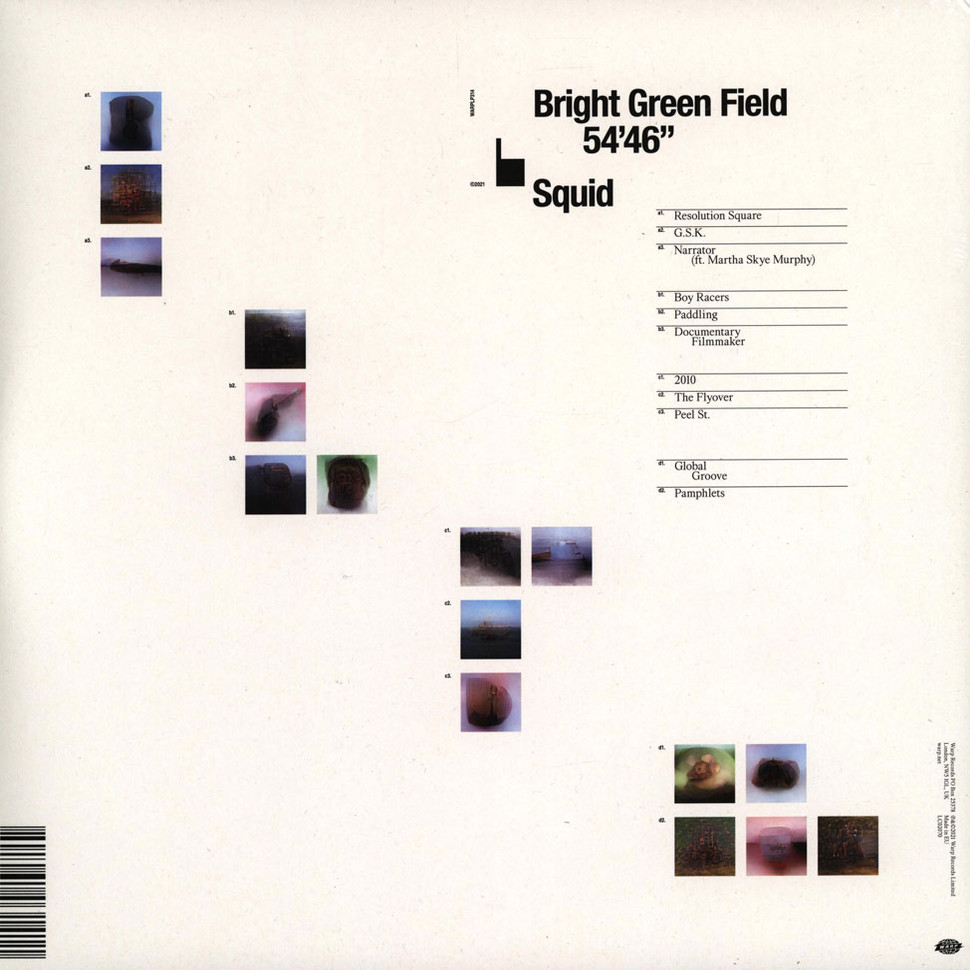 [68602] Squid - Bright Green Field (LP | Glow In The Dark)